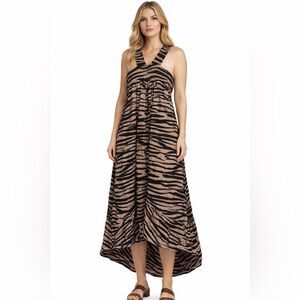 Arkitect. Talla Zebra Print Dress